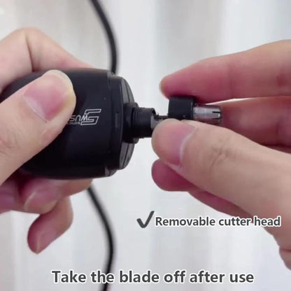 Portable Electric Nose & Ear Hair Trimmer Rechargeable & Painless Nose clipper for Men & Women - HB029