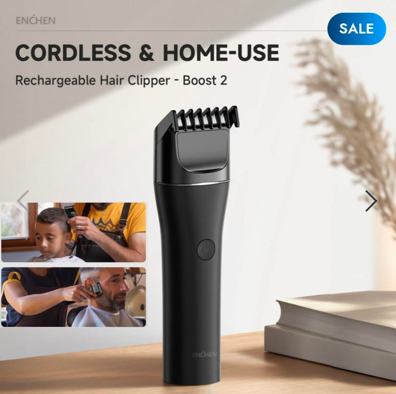 Xiaomi ENCHEN BOOST 2 Intact Sealed Pack with Free Nose Trimmer